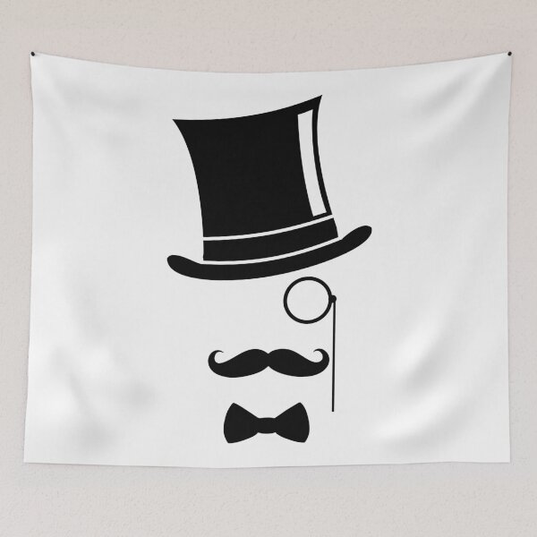 Item preview, Mustache Monocle Top Hat  designed and sold by BigTime.