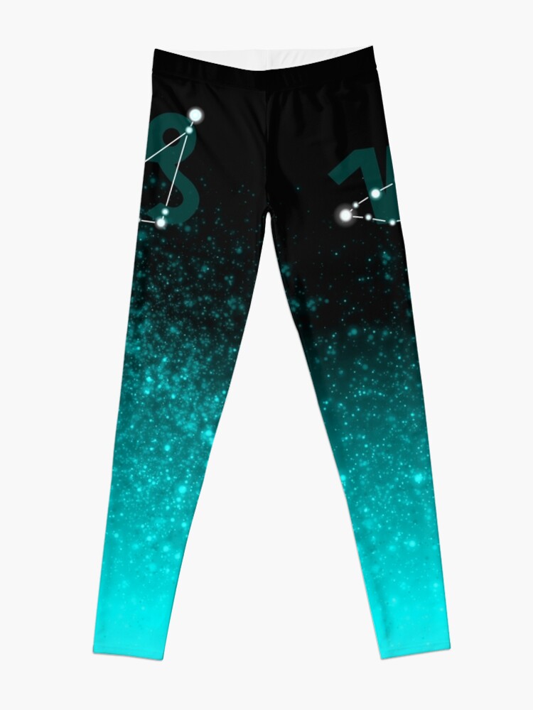 Alternate view of Capricorn - Cyan Leggings