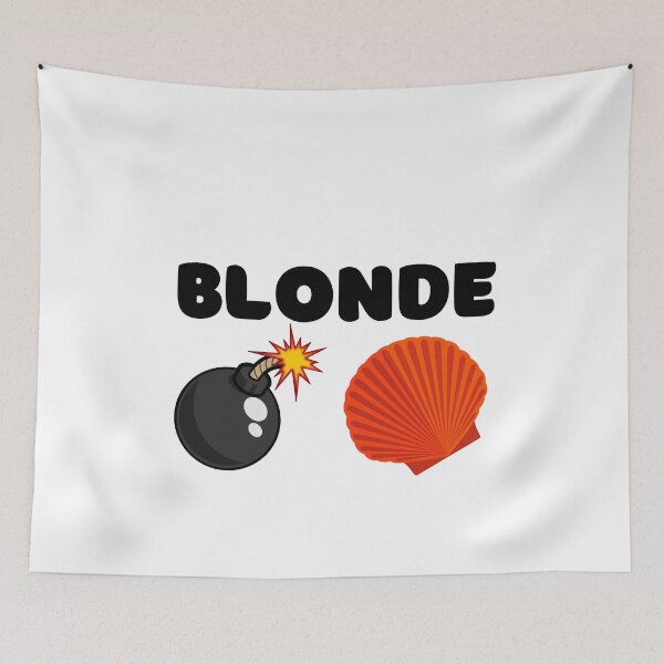 Item preview, Blonde Bombshell Colourful Cartoon Bomb Shell Design designed and sold by ChooproClothing.