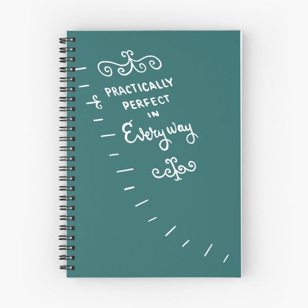 Item preview, Practically Perfect In Every Way - White Text designed and sold by BeTheKooK.