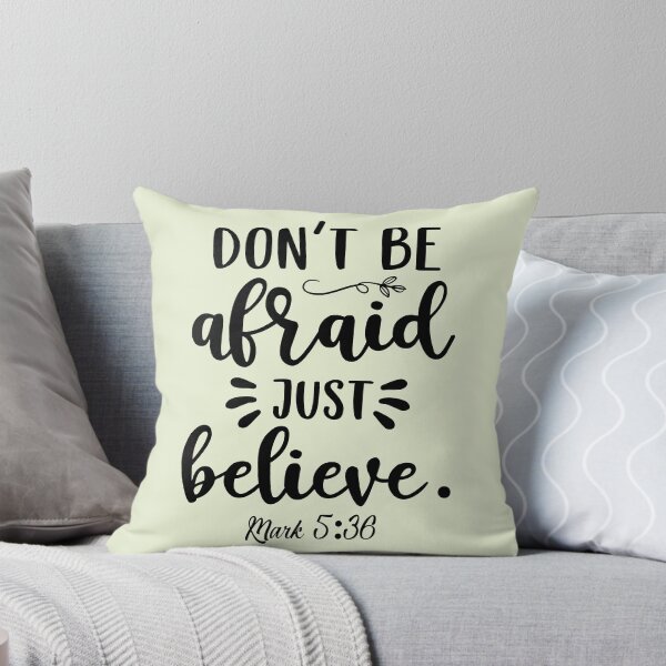 Item preview, Don't be afraid just believe mark  5:36 designed and sold by LittleWorldArt.