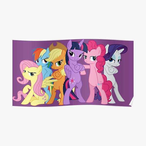 Poster My Little Pony Redbubble