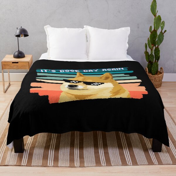Item preview, It's Doge Day Again Yo, Doge Month, Dogecoin To The Moon designed and sold by ladylaughprints.