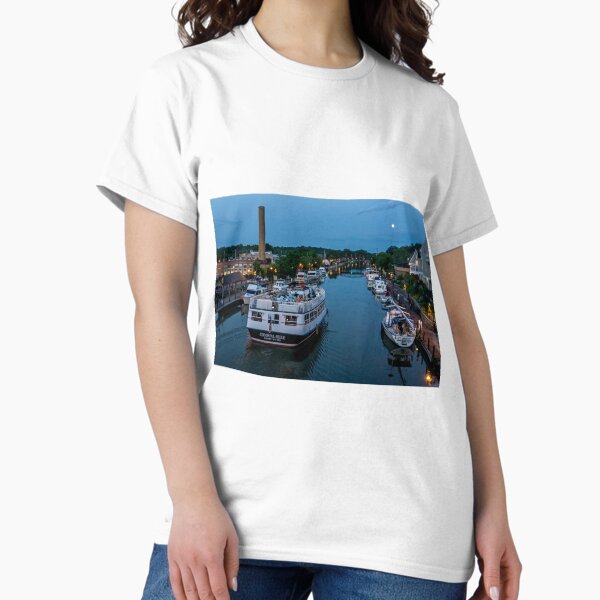 Item preview, Moon over the Erie Canal designed and sold by Sandio55.