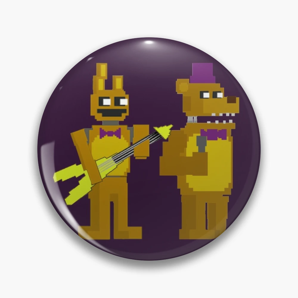 fredbear and springbonnie Art Board Print for Sale by crocoshop