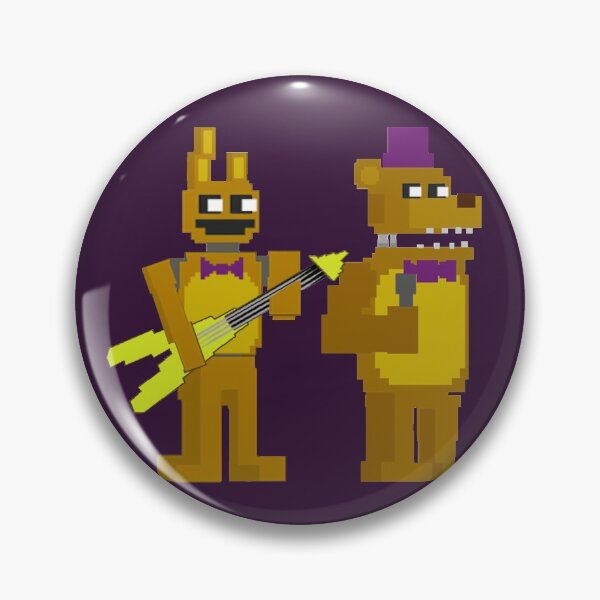 Item preview, fredbear and springbonnie designed and sold by crocoshop.