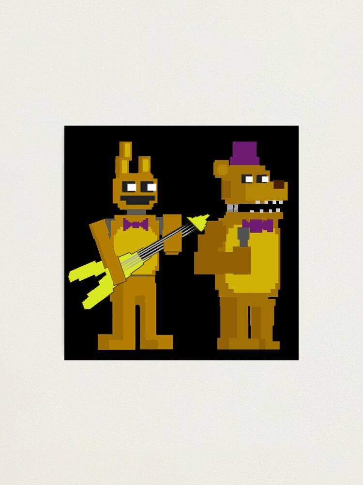 Fredbear e Springbonnie são tão fofos !!