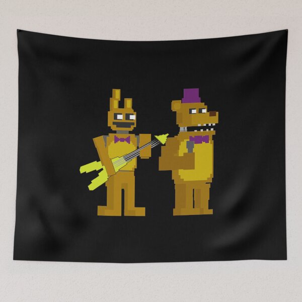 Item preview, fredbear and springbonnie designed and sold by crocoshop.