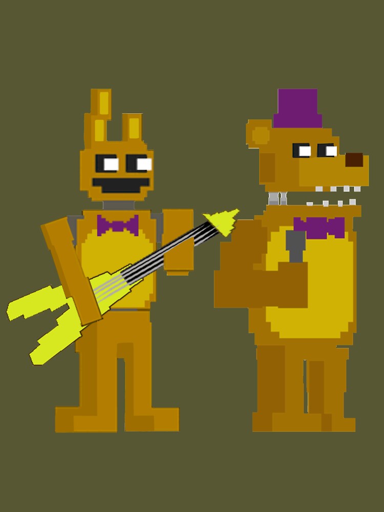 Fredbear and springbonnie shirt - Kingteeshop