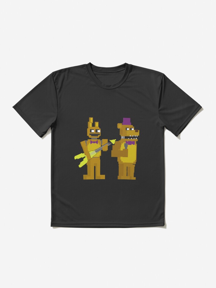 fredbear and springbonnie Art Board Print for Sale by crocoshop