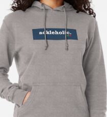 Tumblr-Themed Ackleholic Tee Leichter Hoodie