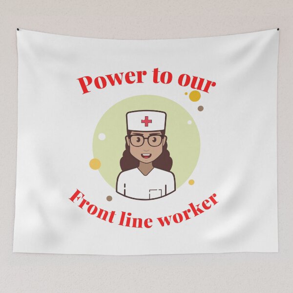 Item preview, Power to our front line workers. designed and sold by MacjarrGems.