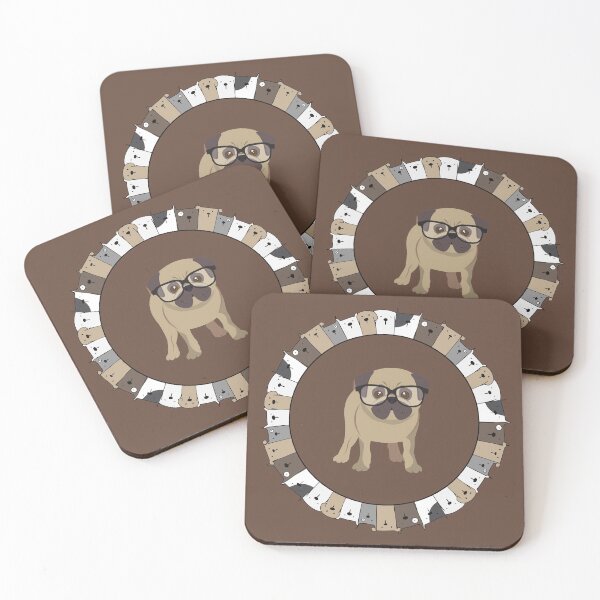 Item preview, Cut Dog With Glasses, Puppy , Cartoon ,Pet designed and sold by lastechance.