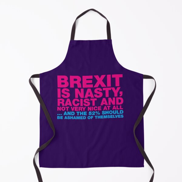 Item preview, BREXIT IS NASTY ... TYPOGRAPHIC ANTI-BREXIT SLOGAN designed and sold by Clifford Hayes.