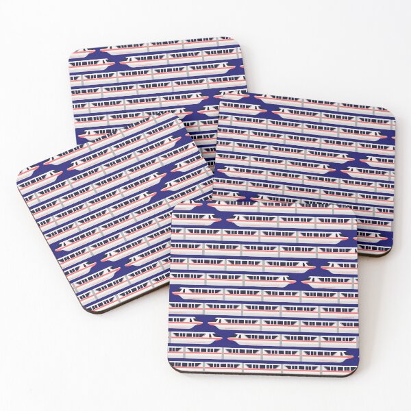 Item preview, Monorail Red designed and sold by Cammi Friederichs.
