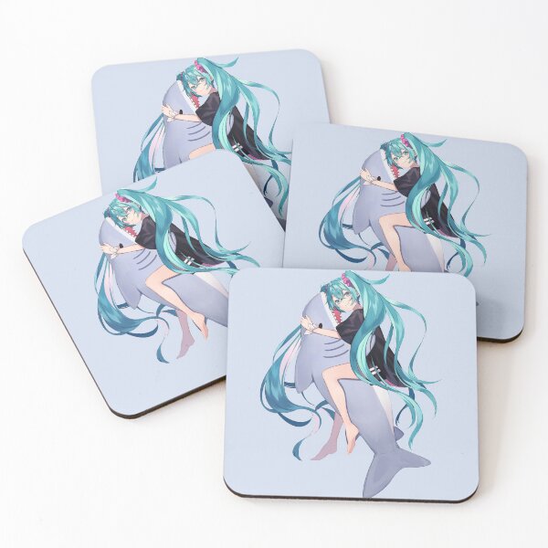 Aperçu de l'œuvre Miku Cute Shark Edition créée et vendue par JessyBlout.