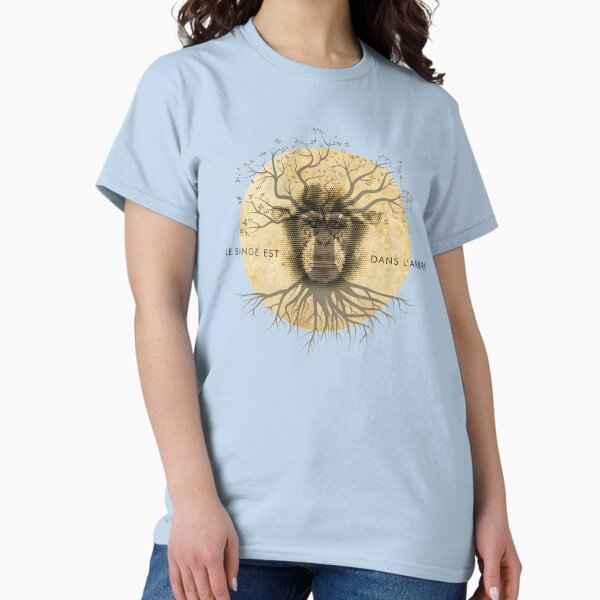 LE SINGE EST DANS L'ARBRE (THE MONKEY IS IN THE TREE) 'O' LEVEL FRENCH LESSONS FROM THE 1980s Classic T-Shirt