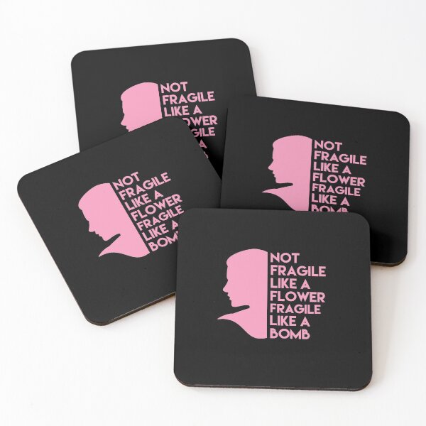 Item preview, Not fragile like a flower fragile like a bomb - women empowerment  designed and sold by primaldolphin.