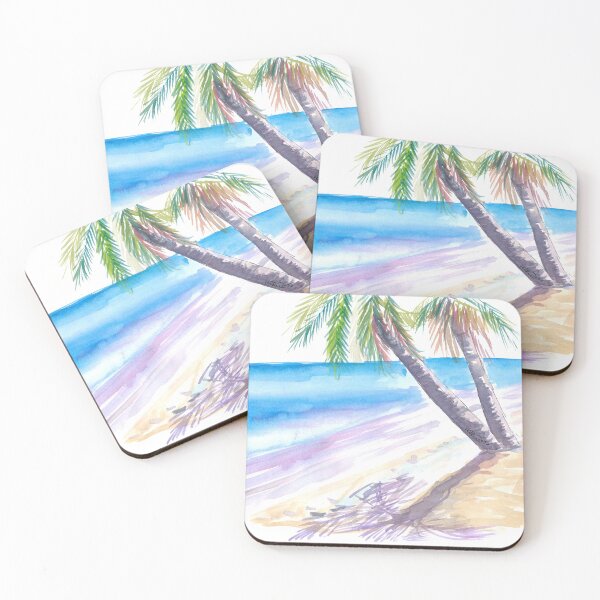 Item preview, Shadow in Caribbean Sun on White Beach designed and sold by artshop77.