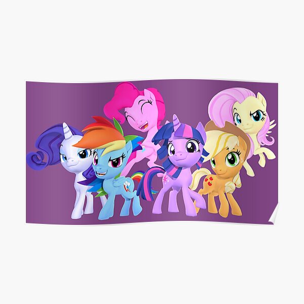 Poster My Little Pony Redbubble