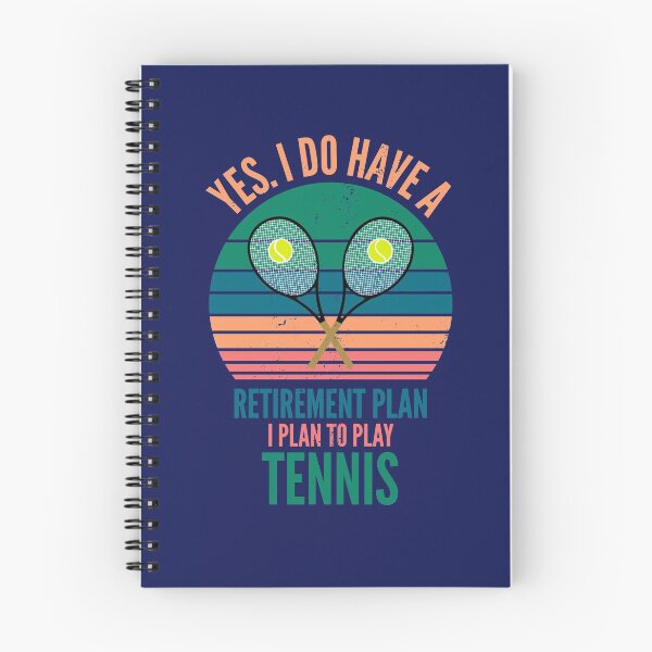 Item preview, Tennis is My Retirement Plan | Funny Vintage Tennis Quote for Retired Player designed and sold by KleverOlivier.