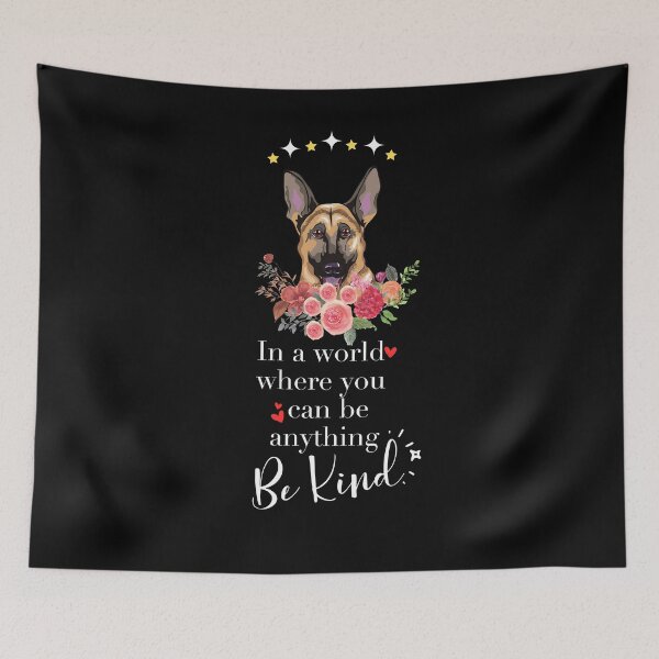 Item preview, In A World Be Kind Nice His German Shepherd Gift designed and sold by Ibu83.