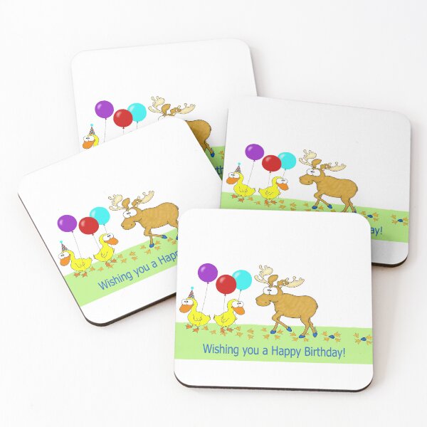 Item preview, Happy Birthday Ducks and Moose designed and sold by Belknap.