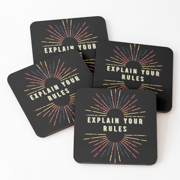 Item preview, Explain Your Rules Birthday designed and sold by Rulaly.