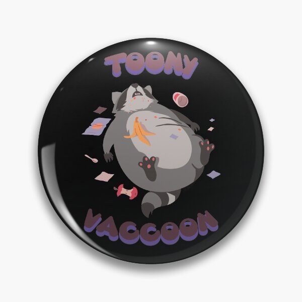 Aperçu de l'œuvre TOONY VACCOON! [Raton laveur] créée et vendue par Wildlife Apparels Inc..