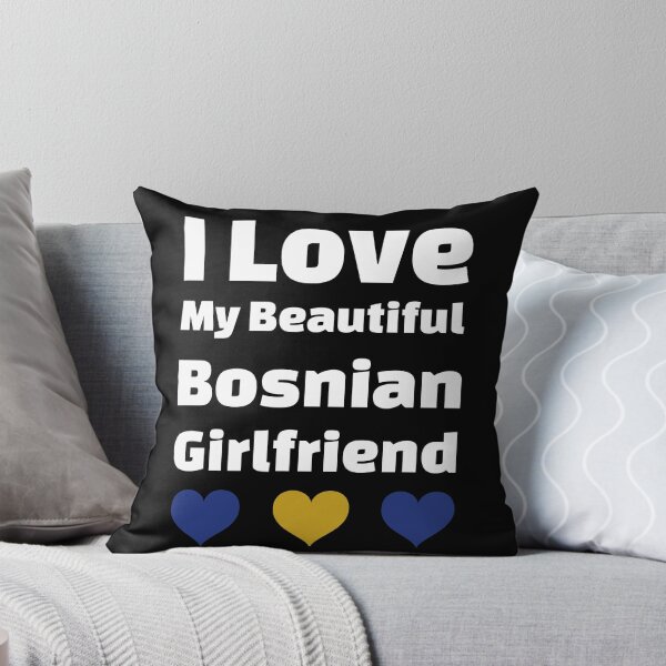 Item preview, I Love My Beautiful Bosnian Girlfriend - Bosnia Girlfriend designed and sold by DiceNLDesigns.