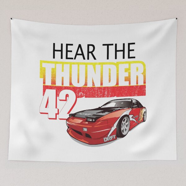 Item preview, hear the thunder 42, car racing designed and sold by GalaxyStoreDZ.