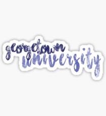 Georgetown University Sticker