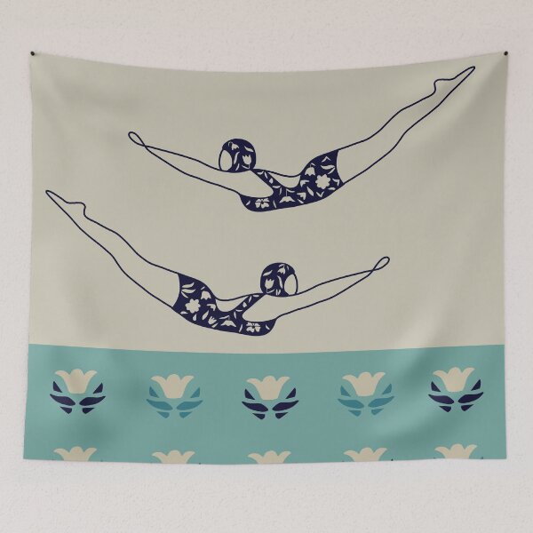 Item preview, Swimming pool designed and sold by PinkSnapdragon.