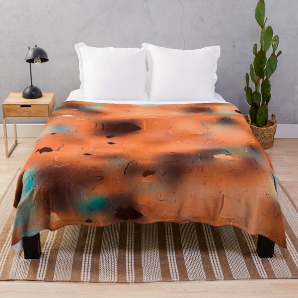 Item preview, painting texture abstract background in brown and blue designed and sold by Mrvell.