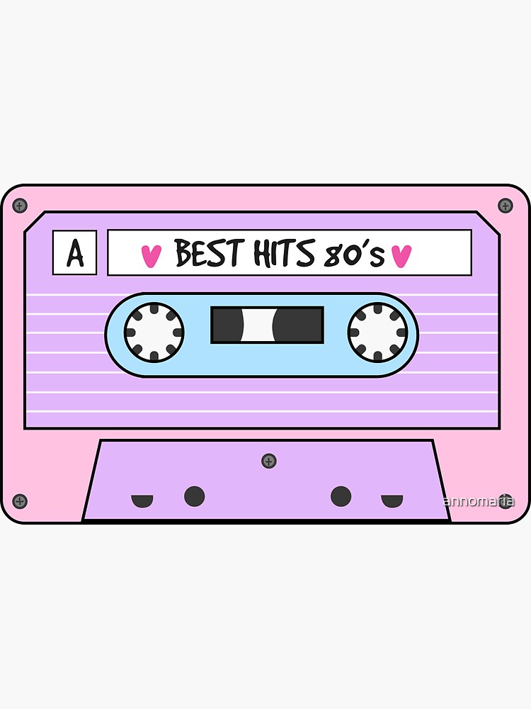 Cassette : 80's 90's Stickers