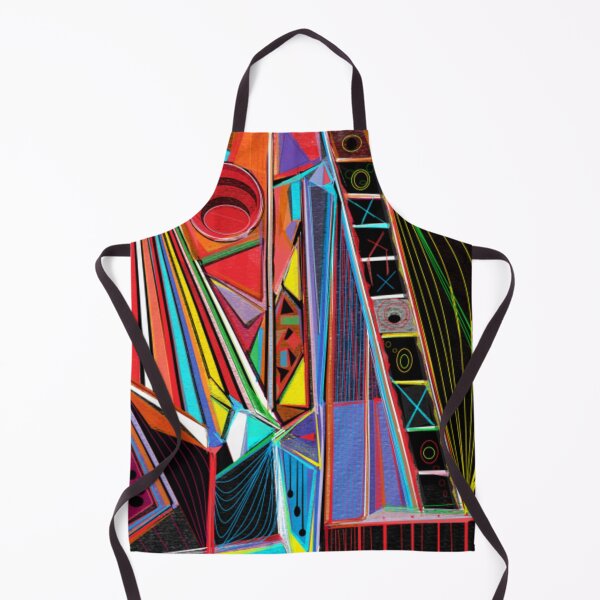 Item preview, Vibrating in Shades, colorful abstract design designed and sold by Art With Impact – Statement Art & Apparel for Deep Thinkers.