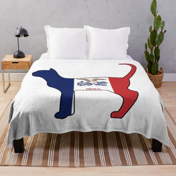 Item preview, State of Iowa Flag for Cat Lovers designed and sold by Gsallicat.