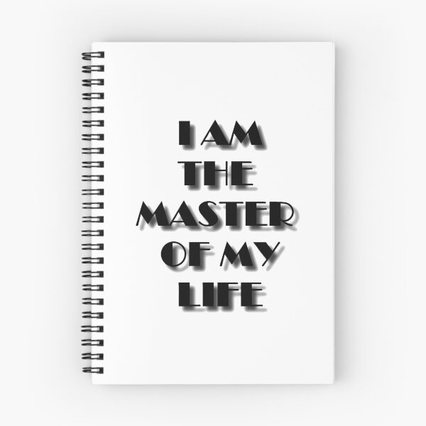 Item preview, I am the master of my life designed and sold by Scorpionjin.