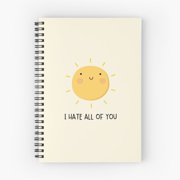 Item preview, I hate all of you - sunrise designed and sold by windcolors.
