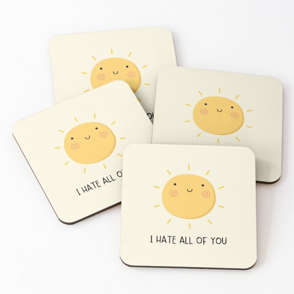Item preview, I hate all of you - sunrise designed and sold by windcolors.
