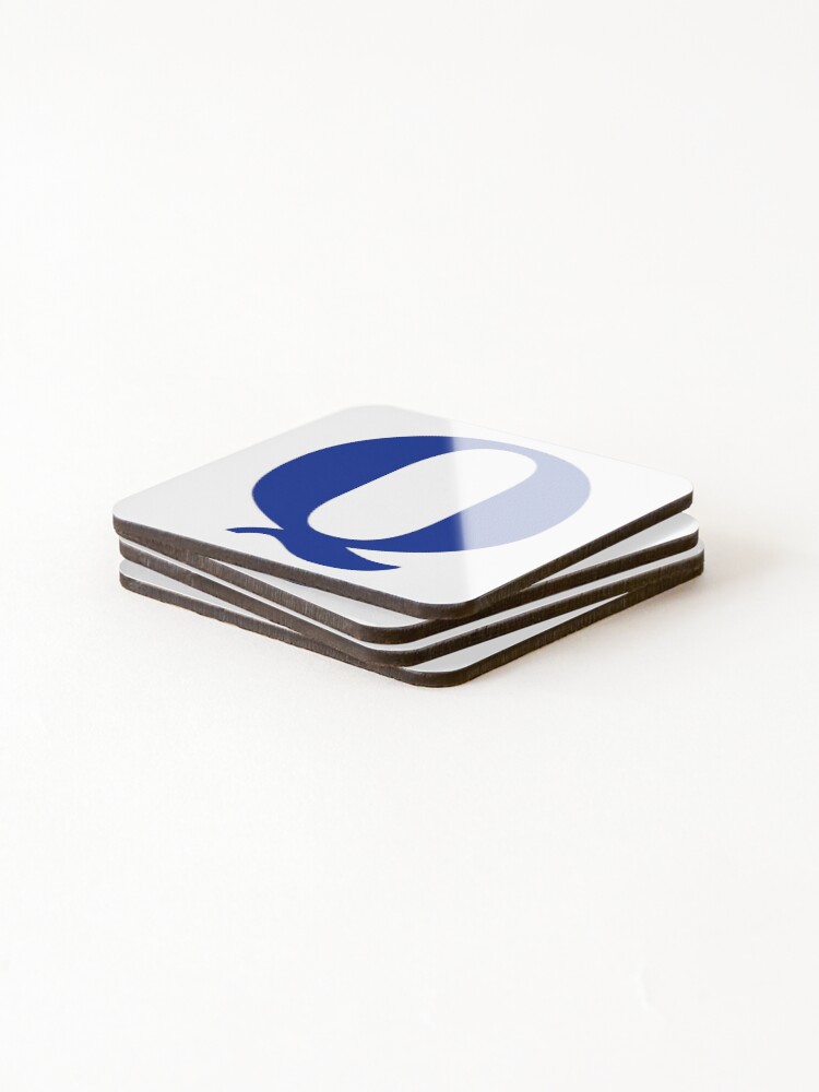 Thumbnail 4 of 5, Coasters (Set of 4), Letter Q designed and sold by RafaTakami.
