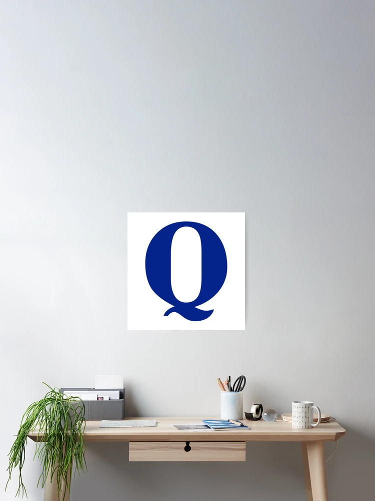 Thumbnail 2 of 3, Poster, Letter Q designed and sold by RafaTakami.