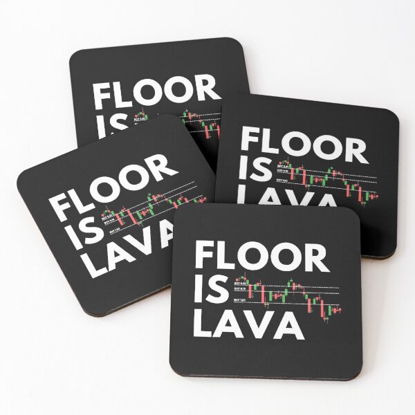 Item preview, The Floor is Lava designed and sold by TraderShirts.