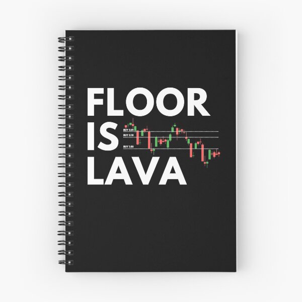 Item preview, The Floor is Lava designed and sold by TraderShirts.