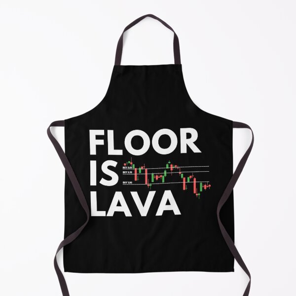 Item preview, The Floor is Lava designed and sold by TraderShirts.