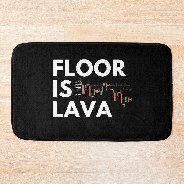 Item preview, The Floor is Lava designed and sold by TraderShirts.