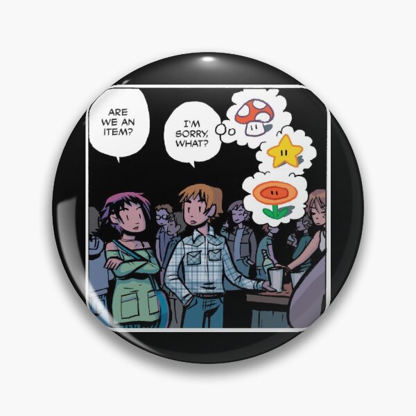Item preview, Scott Pilgrim || Are We An Item? designed and sold by blindlady.
