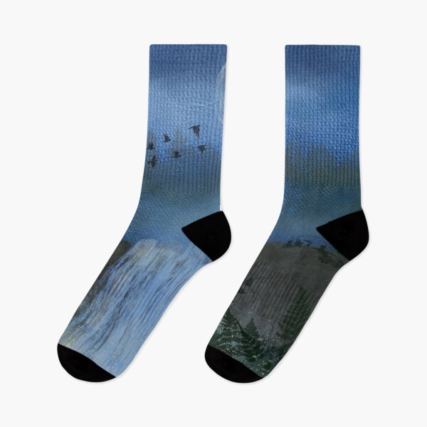 Item preview, Moonlight waterfall designed and sold by SueSophonax.