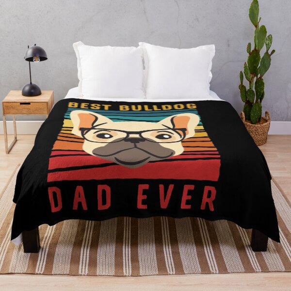 Item preview, BEST BULLDOG DAD EVER designed and sold by TheFlipRepublic.