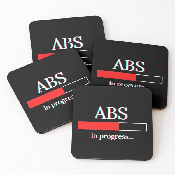 Item preview, Abs in progress... - workout quote designed and sold by fabioesposito66.